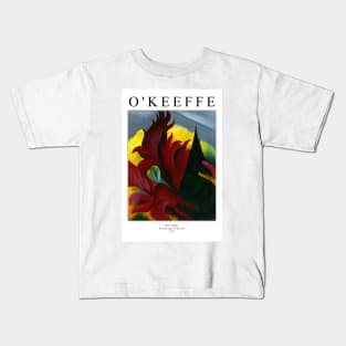 High Res Georgia O'Keeffe Painting Red Maple 1922 Kids T-Shirt